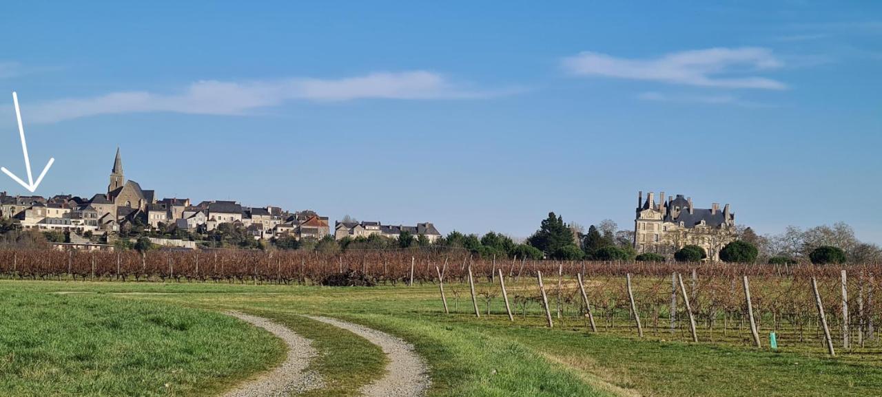 Bed and Breakfast Confidences Escale A Brissac Exterior foto